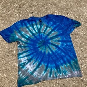 Blue Tie-Dye T-Shirt
